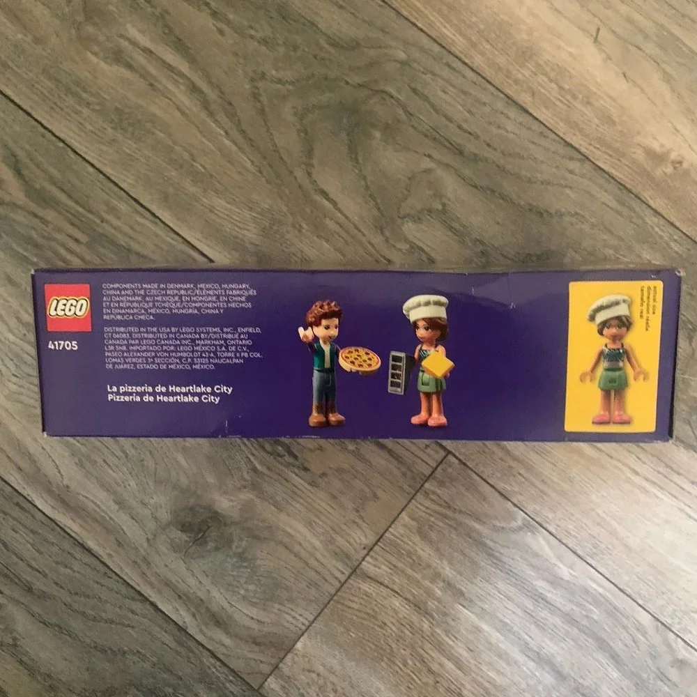 NWT LEGO FRIENDS HEARTLAKE CITY PIZZERIA 41705 144 PIECES AGES 5+ - Picture 9 of 9